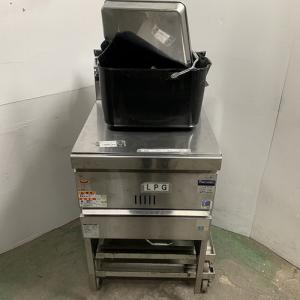 タニコー ガスフライヤー 都市ガス 15L TGFL-35C ◇ 幅350×奥行600×高