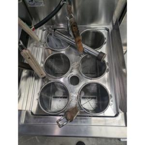 フジマック ハイパワーゆで麺器 6テボ 都市ガス FJB6A W600×D750×H785+