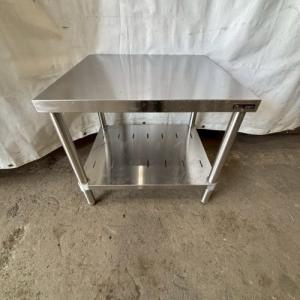 台所のガス台（美品）中古 中古厨房 マルゼン ステンレス 扉付ガス台 500×750×570 業務用コンロ台