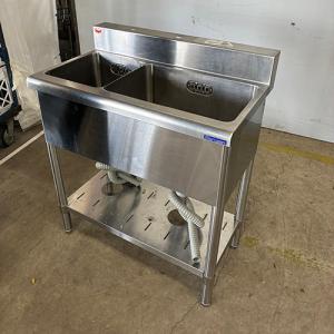 中古　二槽シンク 中古二槽シンクの通販ならテンポスドットコム