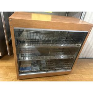 テンポスオリジナル 業務用/新品 前後ガラス引戸ホットショーケース