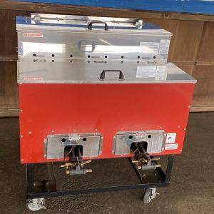 焼き芋機 いもランド AY-1500 プロパン アサヒサンレッド 野外型 石焼