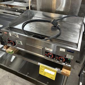 【1年のみ使用その後倉庫保管】MEG-126 マルゼン　電気グリラー　 200V 業界最長1年保証】電気グリドル マルゼン MEG-126 業務用 中古/送料