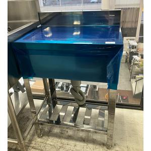 新品 [組立式] 業務用 水切り付 1槽シンク（流し台） W750xD450xH800mm