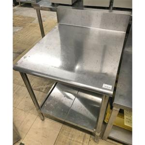 中古厨房 業務用 ステンレス 三方枠 作業台 サーバー台 調理台 W450