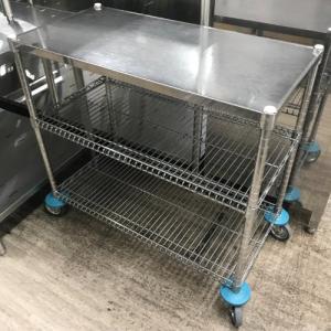 業務用/新品 マルゼン ラックカート MBRC-620 幅495×奥行620×高さ1705