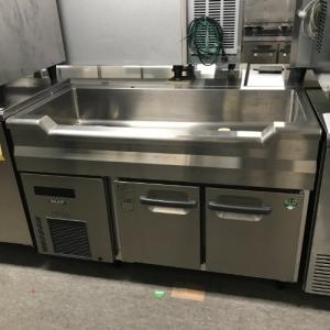 中古舟形シンク付コールドテーブルの通販ならテンポスドットコム