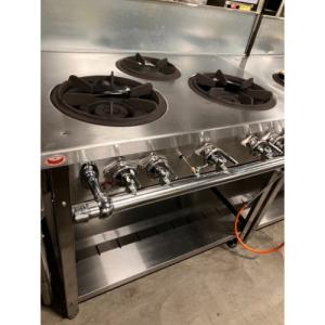 3年保証】業務用/新品 マルゼン ガステーブル 3口 スタンダードタイプ 