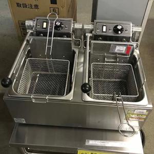 MGF-12TJ 【マルゼン】 ガスフライヤー 12L 卓上タイプ 幅400×奥行500