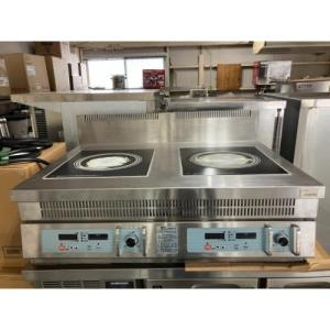 ②15年製 ★業務用IHコンロ MIH-K02HC マルゼン 厨房 MIH-K02HC 【マルゼン】IHクリーンコンロ 幅300×奥行450×高さ120(mm