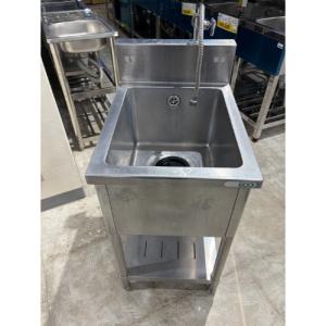 中古　一槽シンク　1275×730　ゴミ籠付き 中古 一槽シンク 1275×730 ゴミ籠付き