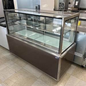 水冷式／本体のみ】 ダイヤ 対面冷蔵ショーケース W1800xD800xH1110
