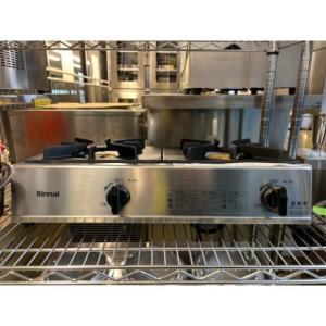 ガステーブルコンロ リンナイ(Rinnai) RSB-206A プロパンガス 業務用 中古/送料別途見積