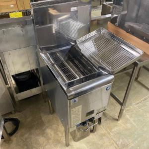 業界最長1年保証】ガスフライヤー 都市ガス 業務用 中古/送料別途見積