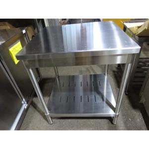 【中古】作業台 BGなし 幅680×奥行650×高さ800 【送料別途見積】【業務用】【熊本店在庫】