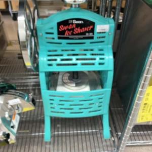 かき氷機 中古 中古かき氷器・アイスクラッシャーの通販ならテンポスドットコム