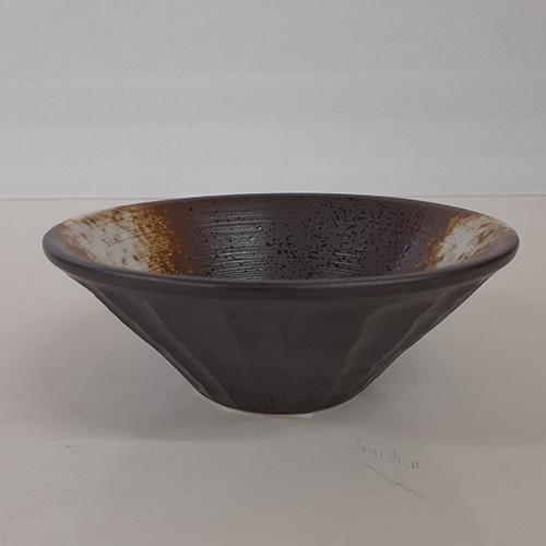 古備前 しのぎ深鉢 中 業務用 アウトレット/送料別途見積/未使用品