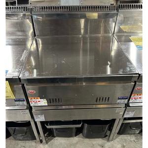 MGF-13WK 【マルゼン】 ガスフライヤー 13L×2 2槽式 幅630×奥行600×高