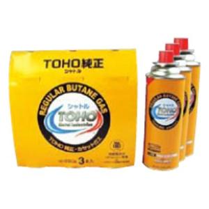 ガスボンベ トーホー シャトル カセットボンベ 3本組 ｜ TOHO カセット