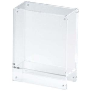 アクリル POPホルダー付ナプキンスタンド M 746400 100×49×H131/プロ用//小物送料対象商品