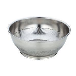 UK 18-8 パンチング巾広浅型ザル 50cm/業務用/新品/送料無料