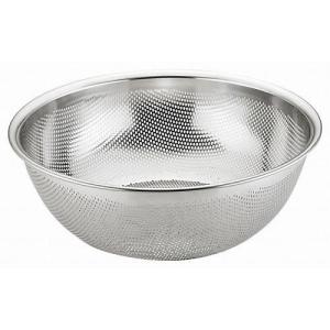 UK 18-8 HACCP パンチング浅型ざる 40cm 業務用/新品/送料無料