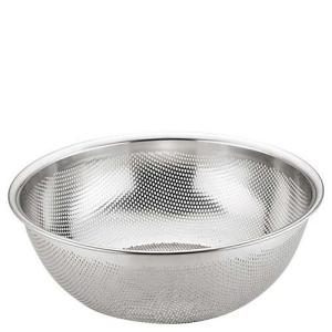 UK 18-8 HACCP パンチング浅型ざる 46cm 業務用/新品/送料無料