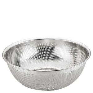 UK 18-8 HACCP パンチング浅型ざる 50cm/業務用/新品/送料無料
