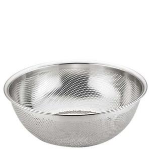 UK 18-8 HACCP パンチング浅型ざる 55cm/業務用/新品/送料無料