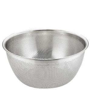 UK 18-8 HACCP パンチング深型ざる 35cm 業務用/新品/送料無料