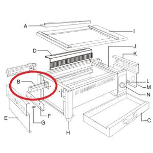 EBM 遠赤串焼器 790型用 バーナー EBM 790型/業務用/新品｜tenpos