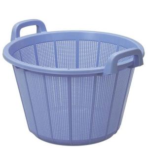 アシスト カラーざる(手付)55型 ブルー/業務用/新品/小物送料対象商品