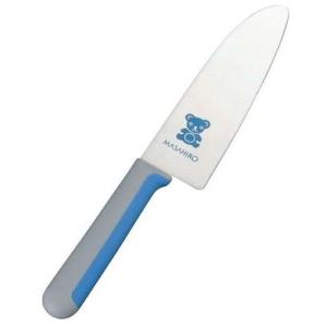 包丁 正広 コドモ包丁 24343 クマ(ブルー)左利き用  /業務用/新品/小物送料対象商品