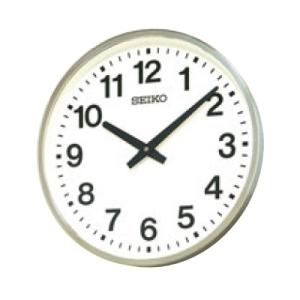 SEIKO（セイコー） 衛星電波掛時計 大型 直径45cm 防湿防塵 ステンレス