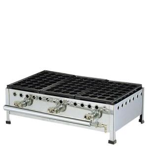 たこ焼き器 18穴/鉄鋳物 4連 184SH/業務用/新品/送料別途見積/ 幅785