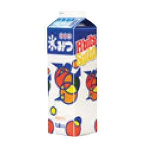 氷みつ フルーツシロップ(はちみつ入り)みぞれ 1.8L×8本 //業務用/新品/小物送料対象商品｜tenpos