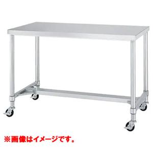 型式：WHC-9090-U100【シンコー】H枠仕様　キャスター付作業台　キャスター径:100φ　奥行：900mm【送料無料】【組立式】