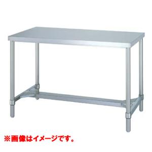 型式：WHN-15090【シンコー】アジャスト付･H枠仕様　作業台　奥行：900mm【業務用/新品】【送料無料】【組立式】