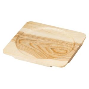 白木正角木台Jφ250 28×28×H1.5cm 417-198/業務用/新品/小物送料対象商品