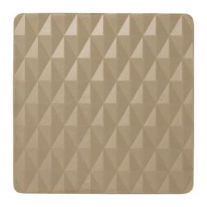 シリコンコースター(10枚入り)ダイヤカットコースター 角型 GRAY/業務用/新品/小物送料対象商品