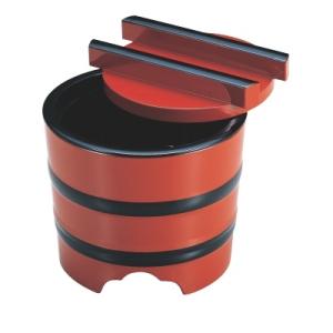 釜あげ DX釜あげ朱に黒ひも浅タイプ /業務用/新品/小物送料対象商品