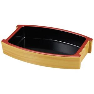 舟形寿司桶 白木塗(1人)/業務用/新品/小物送料対象商品