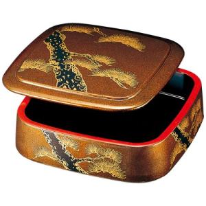 三味胴7寸 梨地老松(蓋)/業務用/新品/小物送料対象商品