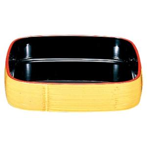 8寸竹型角桶 クリーム羽ケ目/業務用/新品/小物送料対象商品