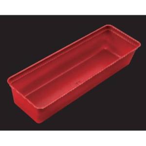 PS7.0-3タイプ ワンウェーブロック仕切 朱(三つ用)(100入)/業務用/新品/小物送料対象商品