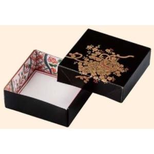 高級テイクアウト和紙重 組立式折紙重 4.0寸 (蓋：まり 親：親内陶器調赤絵) 1段/業務用/新品/小物送料対象商品