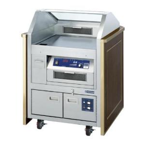 ガスグリドル プレス鉄板焼 マッチ点火式 TS-75 都市ガス(12A/13A