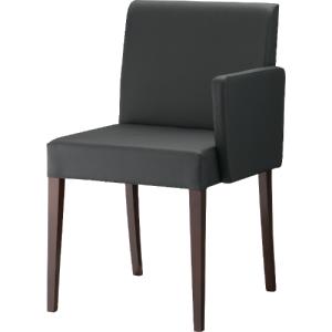 業務用椅子【プロシード】リーブル左アームイス2B-BR  11569-A 幅495×奥行530×高さ815 シート高460(mm)/業務用/新品/送料無料
