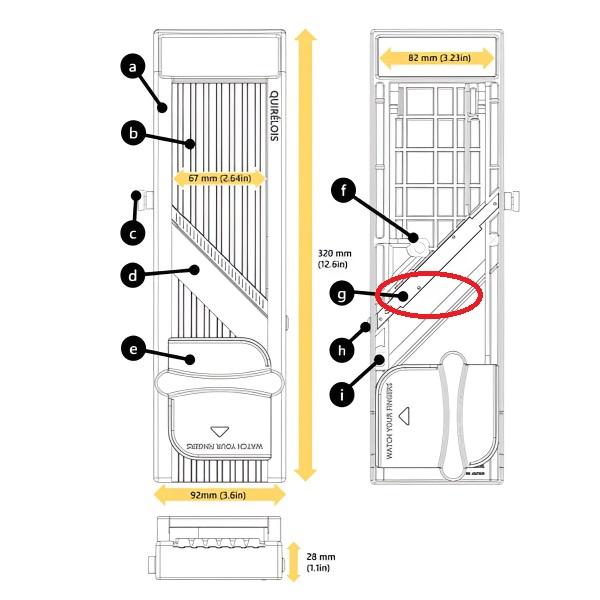 【千葉工業所】キレルワア クシ刃 7mm /業務用/新品/小物送料対象商品