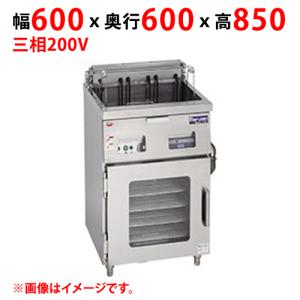 業務用/マルゼン 電気ドーナツフライヤー MEFD-23GL(R) 幅600×奥行600×高さ850(mm) 三相200V 送料無料｜tenpos